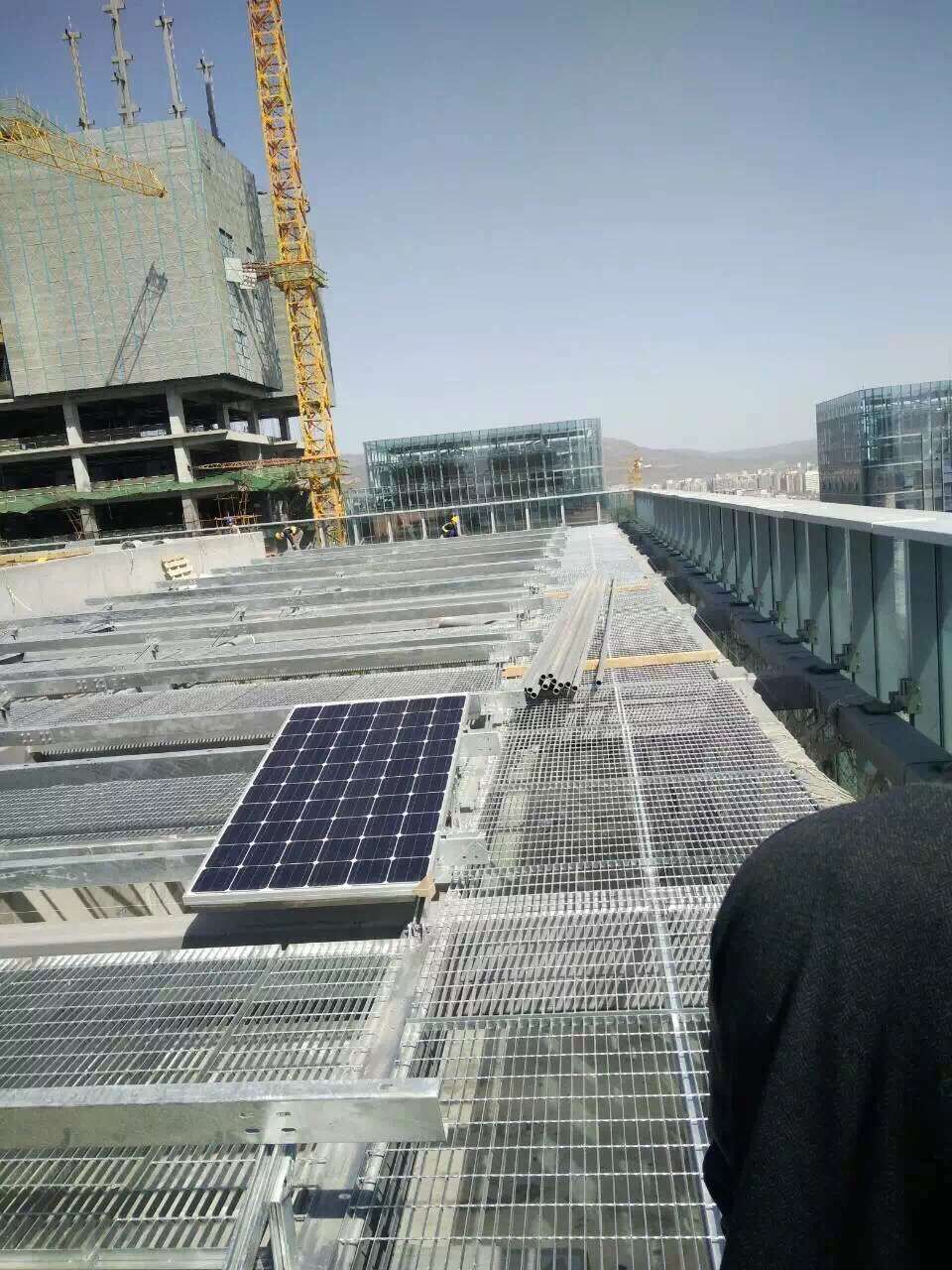楼顶太阳能发电站用钢格板